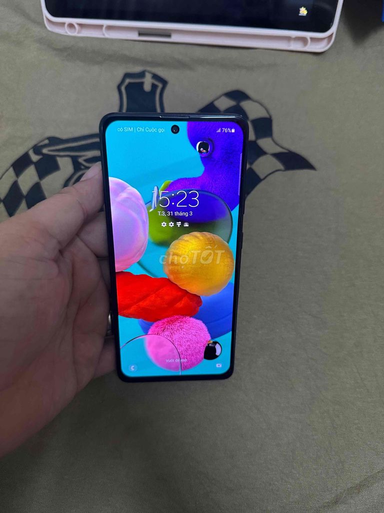 Samsung Galaxy A51 2sim ram 8gb rom 128GB vân ok. Mua bán Điện thoại tại Thành phố Thủ Đức Tp Hồ Chí Minh được đăng bởi bin  hình 1