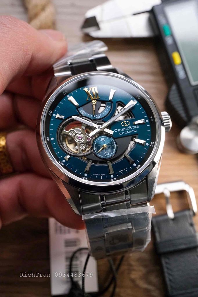 Orient Star Joker hề xanh ngọc RK-AV0114E