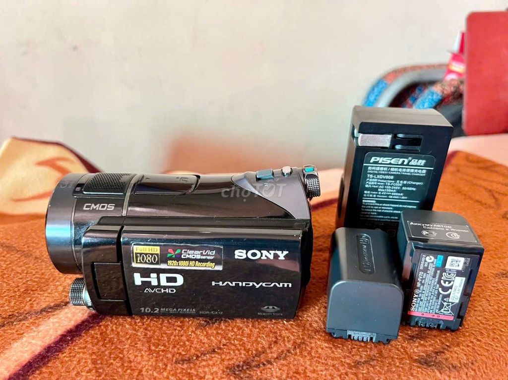 Máy quay phim Sony Handycam HDR CX12. Mua bán Máy ảnh, Máy quay tại Quận Tân Phú Tp Hồ Chí Minh được đăng bởi Timoboll hình 1