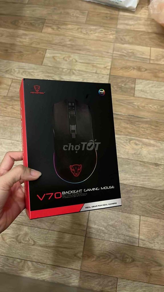 Chuột Gaming Motospeed V70 New seal. Mua bán Phụ kiện (Màn hình, Chuột...) tại Quận 8 Tp Hồ Chí Minh được đăng bởi Uyên hình 1