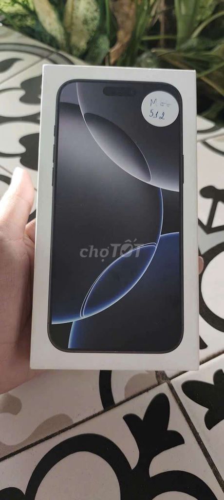 iPhone 16 Pro Max 512GB Đen Mới. Mua bán Điện thoại tại Thành phố Dĩ An Bình Dương được đăng bởi Điện thoại giá tốt hình 1