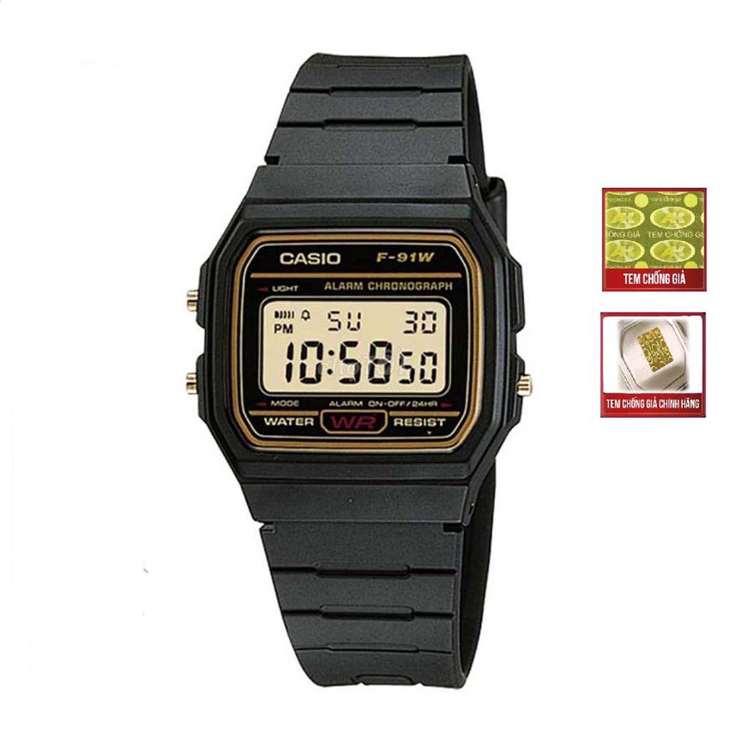 Đồng hồ nam Casio F-91WG-9QDF dây nhựa. Mua bán Đồng hồ tại Huyện Văn Lâm Hưng Yên được đăng bởi nguyễn hải hình 1