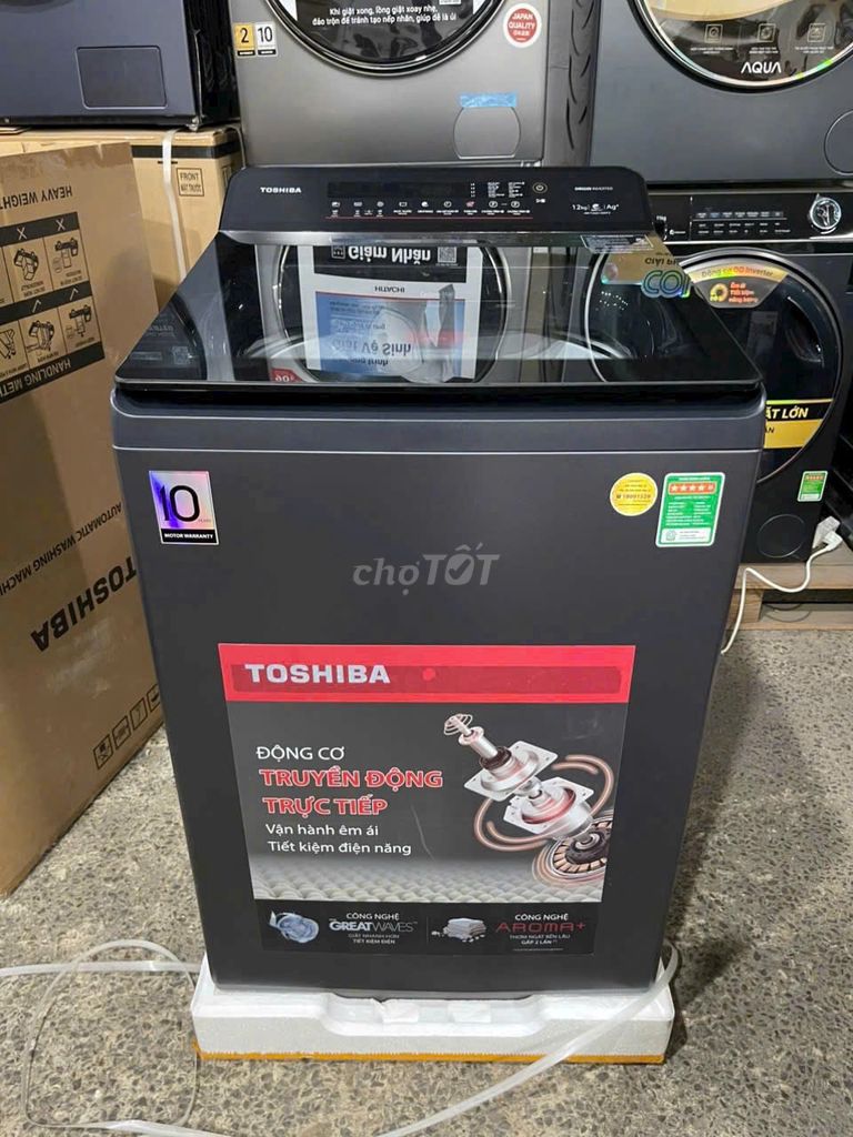 Máy giặt Toshiba chính hãng mới 100% - Góp Tư Nhân. Mua bán Máy giặt tại Huyện Nhà Bè Tp Hồ Chí Minh được đăng bởi Duy Bán Điện Máy Trả Góp hình 1