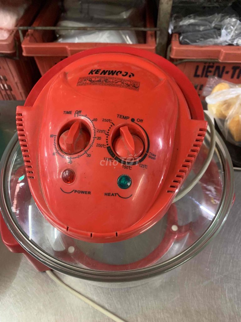 Nồi nướng Kenwood Thủy tinh Đỏ. Mua bán Bếp, lò, đồ điện nhà bếp tại Thành phố Nam Định Nam Định được đăng bởi Tran Ly hình 1