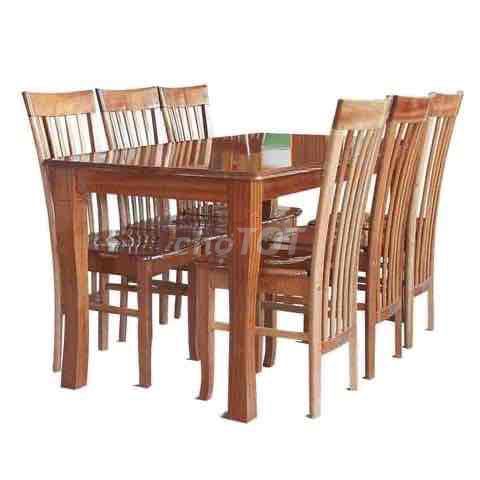 Bộ bàn ăn gỗ soan đào k2. Mua bán Bàn ghế tại Quận Gò Vấp Tp Hồ Chí Minh được đăng bởi Mai  hình 1