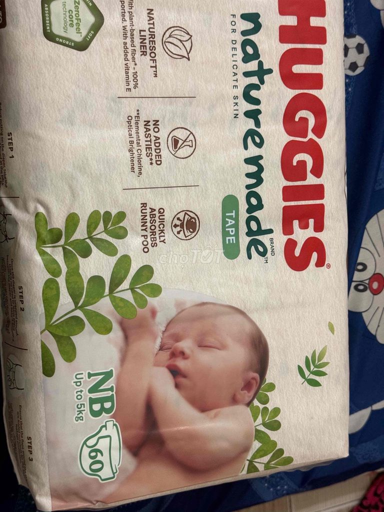 Tã dán Huggies Naturemade NB 60 miếng Việt Nam. Mua bán Mẹ và bé tại Quận Bình Thạnh Tp Hồ Chí Minh được đăng bởi Tên chưa cung cấp hình 1