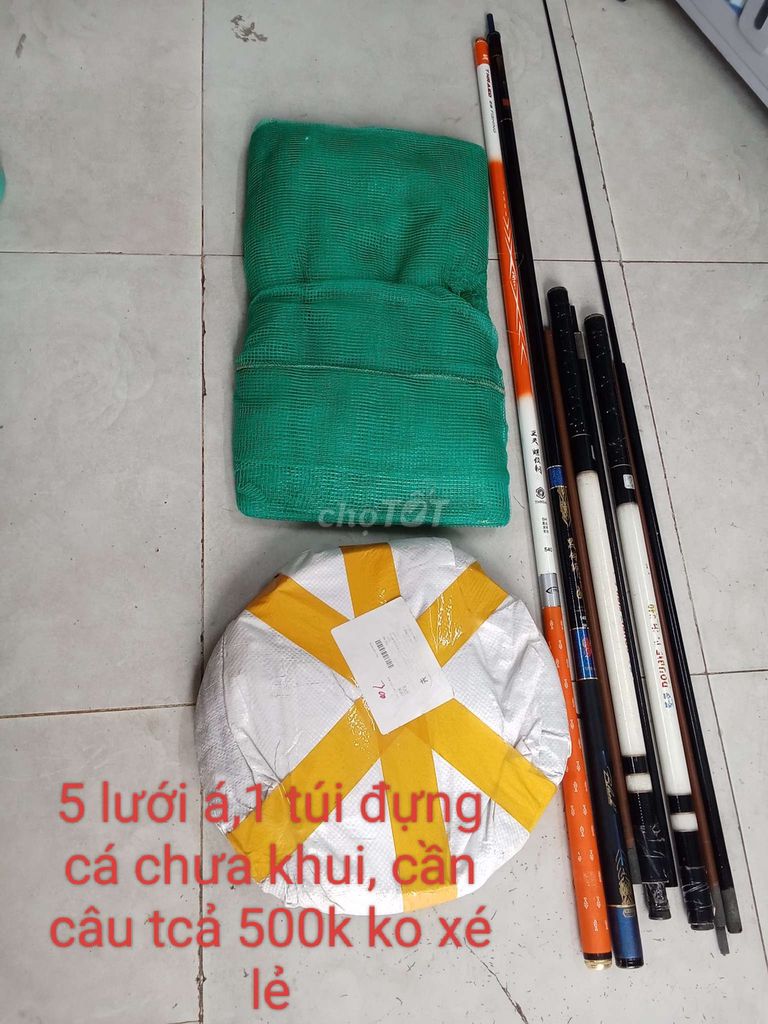 Bộ dụng cụ câu cá. Mua bán Đồ thể thao, Dã ngoại tại Thị xã Tân Uyên Bình Dương được đăng bởi Thu Hồng  hình 1
