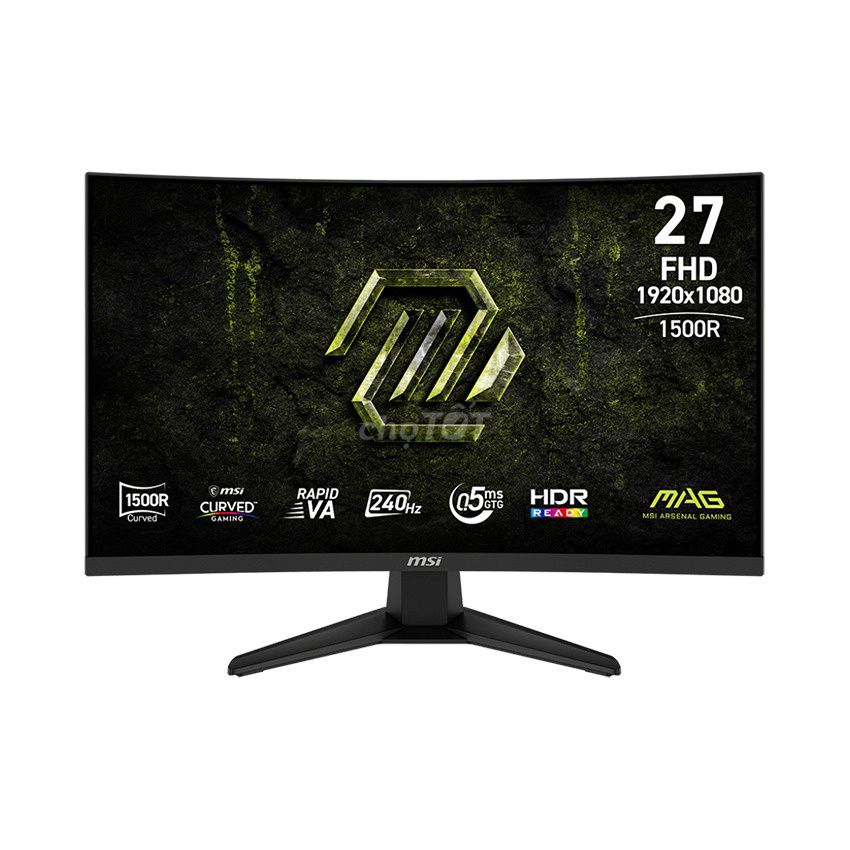 Màn hình MSI MAG 275CF X24 cong 27 inch FHD 240Hz. Mua bán Phụ kiện (Màn hình, Chuột...) tại Thành phố Huế Thừa Thiên Huế được đăng bởi Phạm Nhật Minh  hình 1
