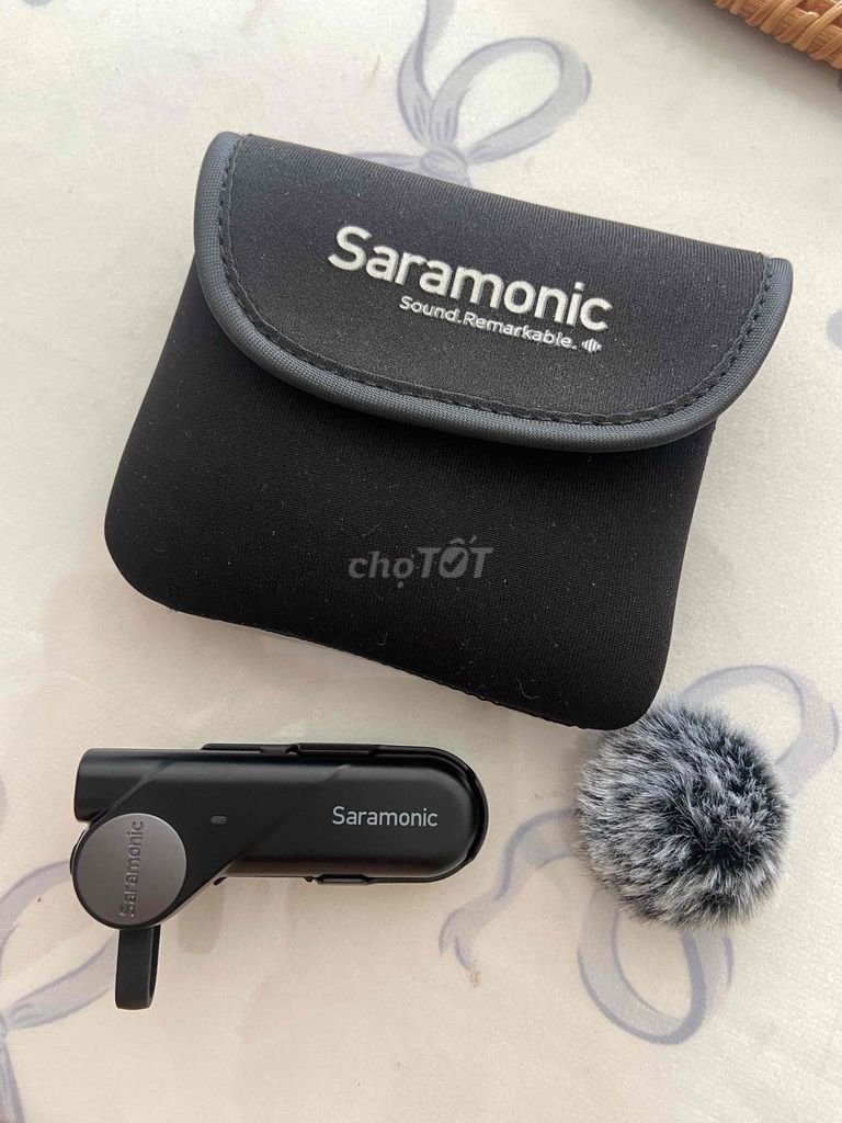 Dư dùng thanh lý Micro Saramonic BTW không dây. Mua bán Tivi, Âm thanh tại Thành phố Thủ Đức Tp Hồ Chí Minh được đăng bởi Cậu Gạo hình 1