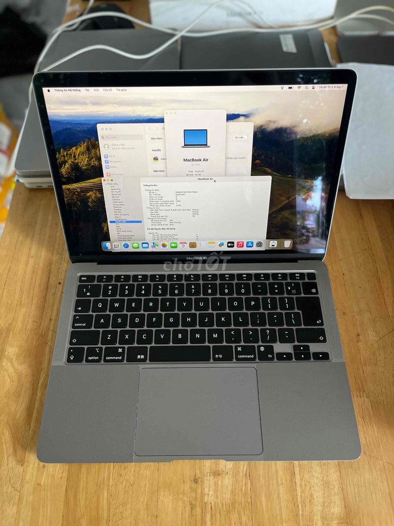 MacBook Air M1 Ram16GB Ssd 512GB. Mua bán Laptop tại Quận Sơn Trà Đà Nẵng được đăng bởi BƠ BƯ Macbook Cũ hình 1