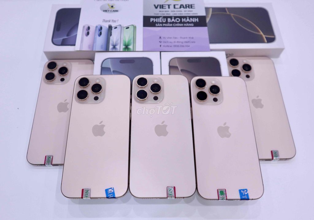 Apple iPhone 16 Pro Max 256GB Full Zin Quốc Tế. Mua bán Điện thoại tại Quận Thanh Khê Đà Nẵng được đăng bởi VietCare hình 1