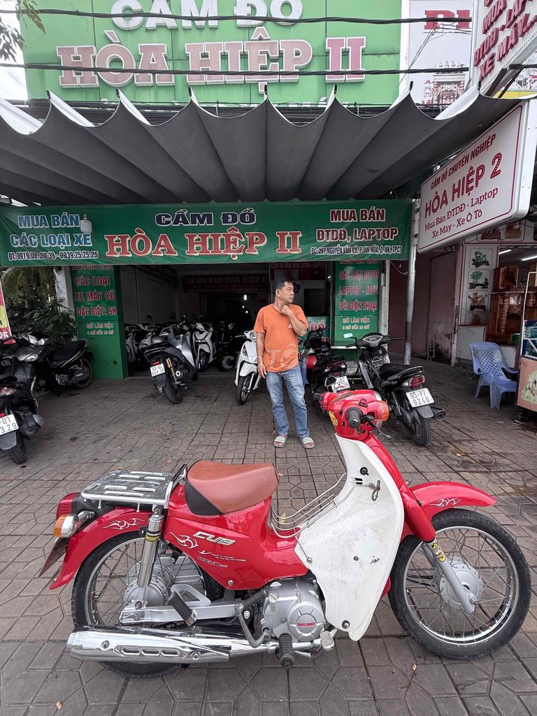 Honda Cub Đỏ lướt 5000km. Mua bán Xe máy tại Quận Ninh Kiều Cần Thơ được đăng bởi Cửa hàng Hoà Hiệp II  hình 5