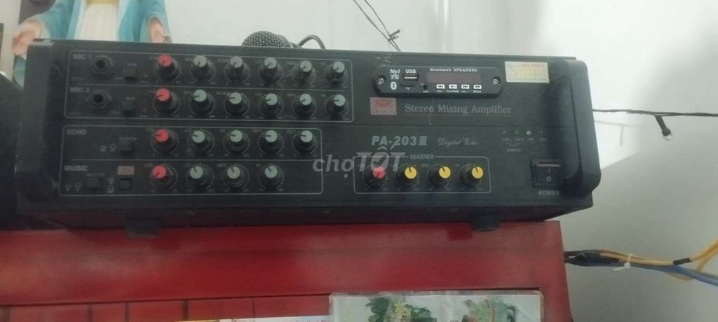 Amply PA-203III Đen 16 sò. Mua bán Tivi, Âm thanh tại Huyện Trảng Bom Đồng Nai được đăng bởi Lê Tuấn hình 1