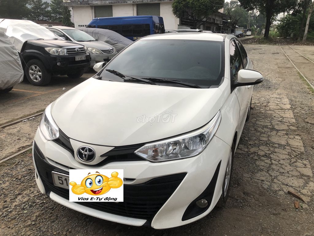 Toyota Vios E CVT 2019 Trắng Tự động 94051 km