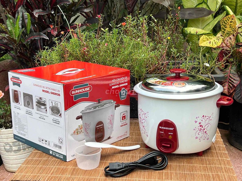 NỒI CƠM ĐIỆN SUNHOUSE 1.8L QUÁ TUYỆT ĐÂY. Mua bán Dụng cụ nhà bếp tại Quận Bình Thạnh Tp Hồ Chí Minh được đăng bởi Nguyễn Trung Tuyến  hình 1