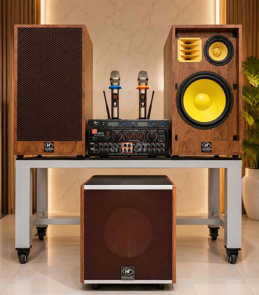 Dàn karaoke cao cấp loại víp, mới 100%. Mua bán Tivi, Âm thanh tại Quận 12 Tp Hồ Chí Minh được đăng bởi Hải Khánh Audio hình 1