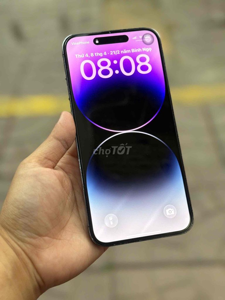 Apple iPhone 14 Pro Max 256G Tím Zin Ful  có khay. Mua bán Điện thoại tại Thành phố Phúc Yên Vĩnh Phúc được đăng bởi Hà Công Hiệp hình 1