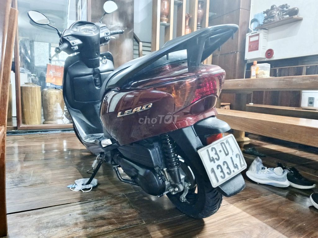 Honda Lead 2012, бордовый