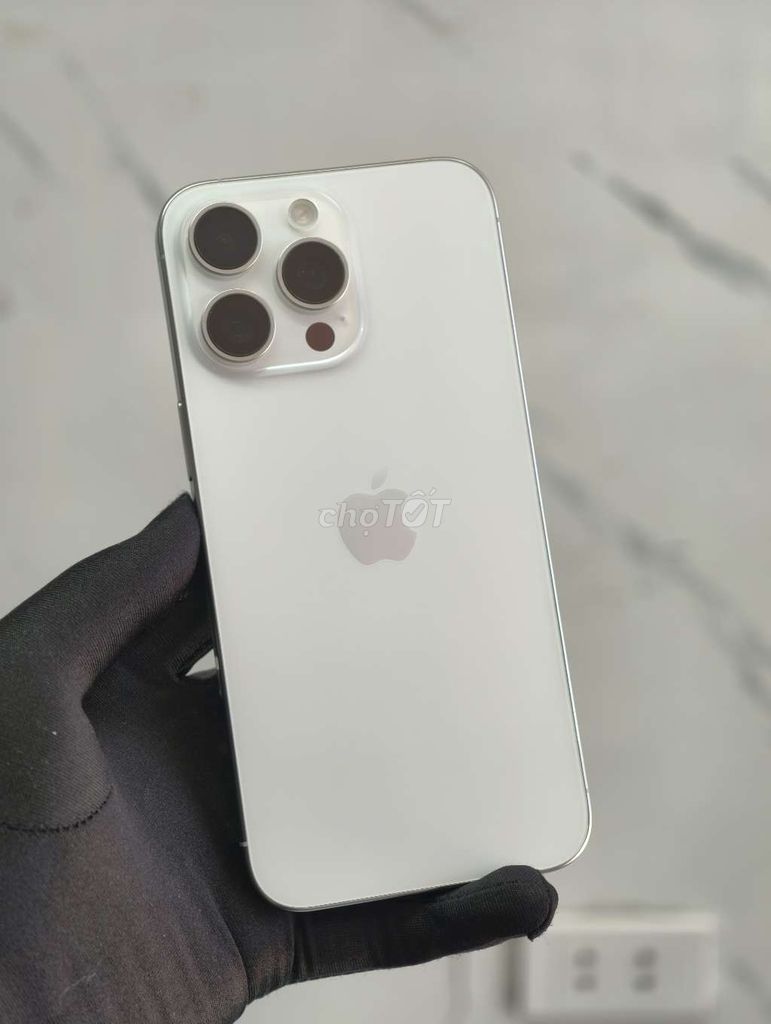 iphone 15 Pro Max 256GB Titan Trắng Zin 99%. Mua bán Điện thoại tại Quận Cầu Giấy Hà Nội được đăng bởi Nguyễn Văn Cường hình 1