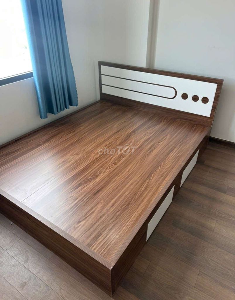 GIƯỜNG HỘP GỖ CÔNG NGHIỆP MDF 1M6 2M CÓ 2 HỘP KÉO . Mua bán Giường, chăn ga gối nệm tại Thị xã Tân Uyên Bình Dương được đăng bởi Tủ nhựa đài loan hoàng quân hình 1