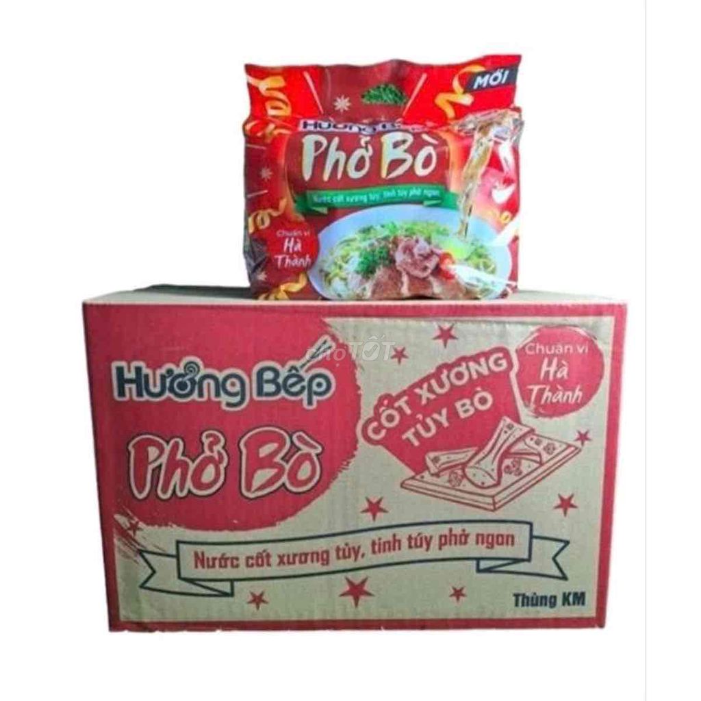 Phở ăn liền Hương Bếp Phở Bò. Mua bán Đồ ăn, thực phẩm và các loại khác tại Thành phố Thủ Đức Tp Hồ Chí Minh được đăng bởi Huỳnh vy hình 1