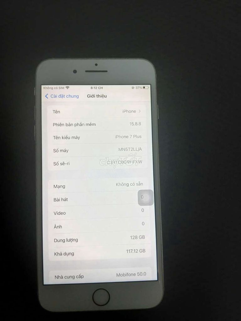 iPhone 7 Plus quốc tế 128gb. Mua bán Điện thoại tại Quận 12 Tp Hồ Chí Minh được đăng bởi Trang hình 1