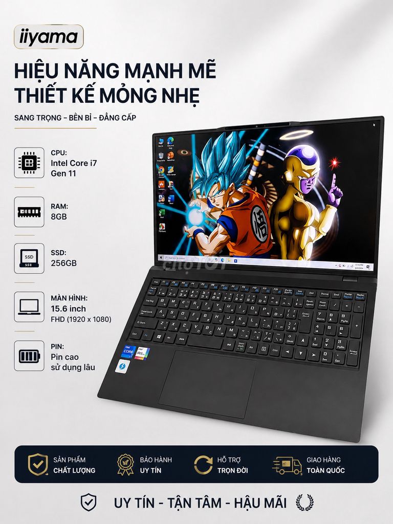 IIYAMA i7 Gen 11 15.6 inch 8GB/256GB SSD Đen. Mua bán Laptop tại Huyện Hiệp Hòa Bắc Giang được đăng bởi phạm hùng hình 1
