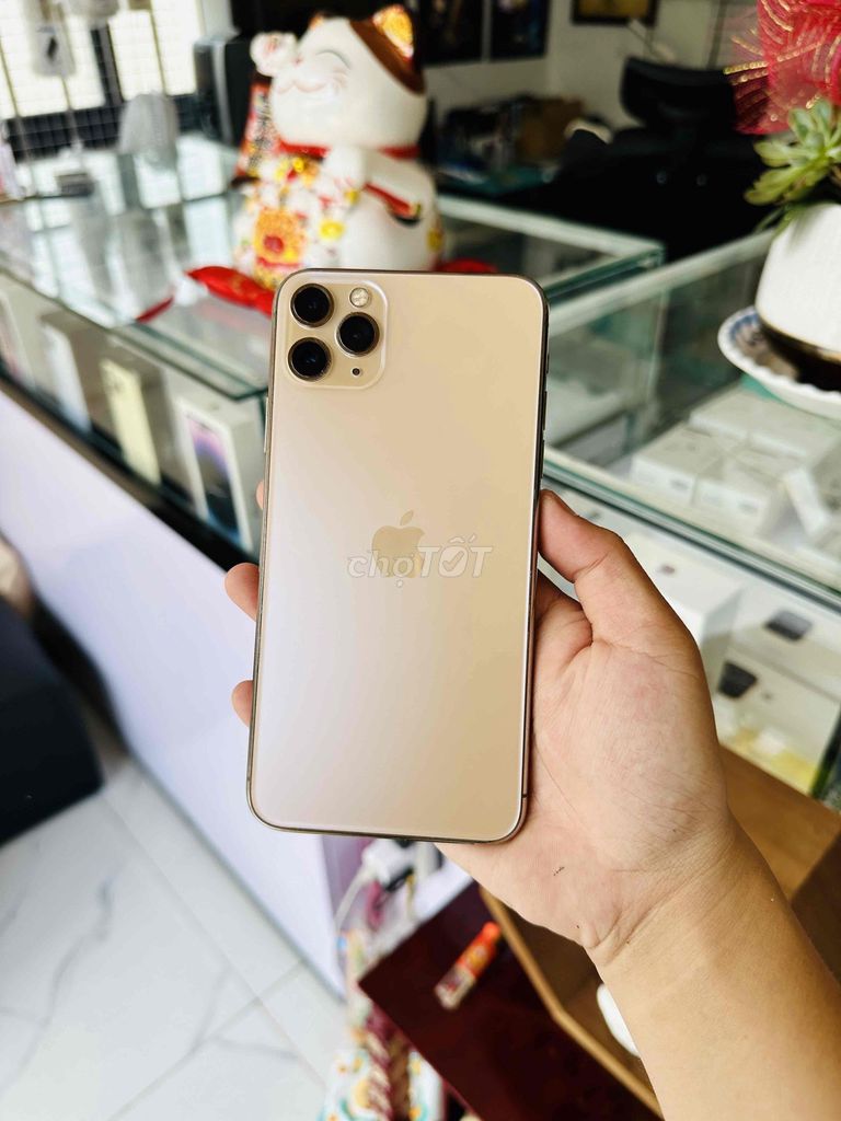 Apple iPhone 11 Pro Max 256GB Vàng. Mua bán Điện thoại tại Thị xã Phú Mỹ Bà Rịa - Vũng Tàu được đăng bởi Bi Táo hình 1