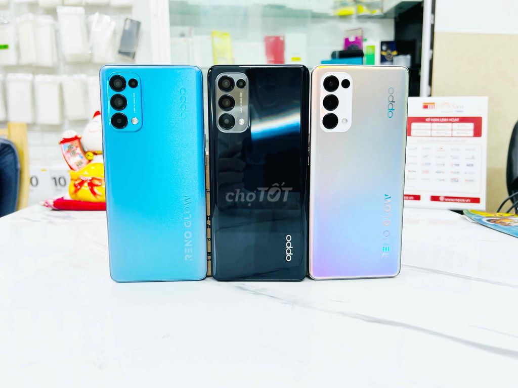 Oppo Reno 5 Pro 5G Màn Cong 120Hz,12/256Gn Zin Ken