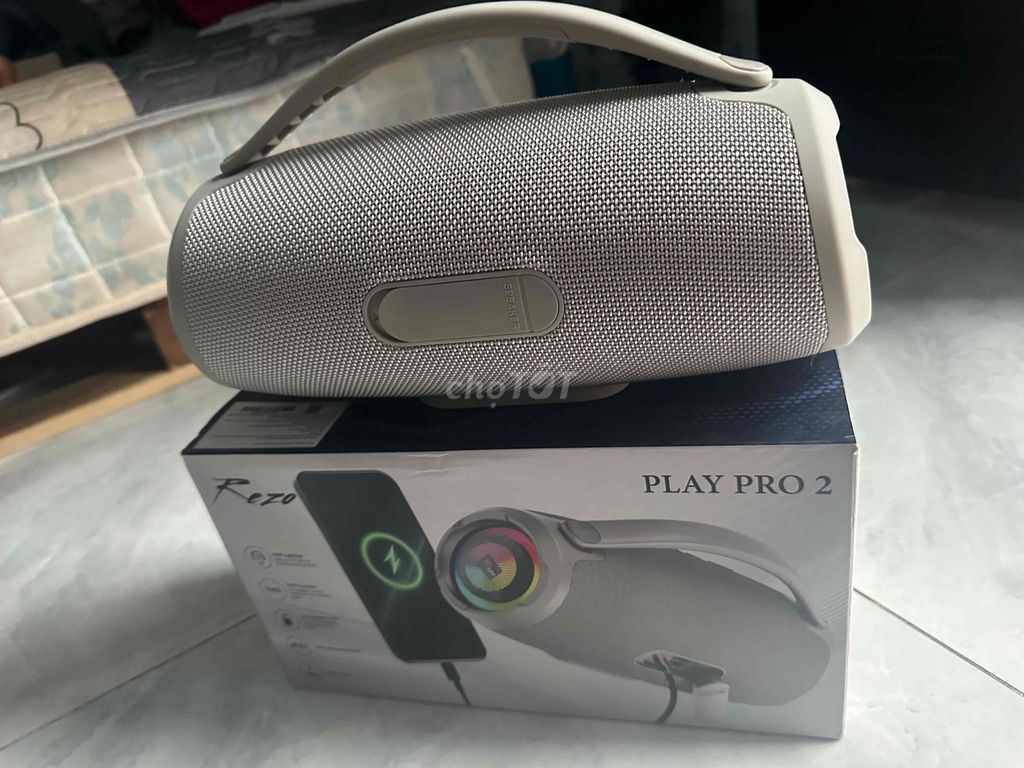 Loa Bluetooth Rezo Play Pro 2 Xám. Mua bán Tivi, Âm thanh tại Thành phố Thủ Dầu Một Bình Dương được đăng bởi anh huy hình 1