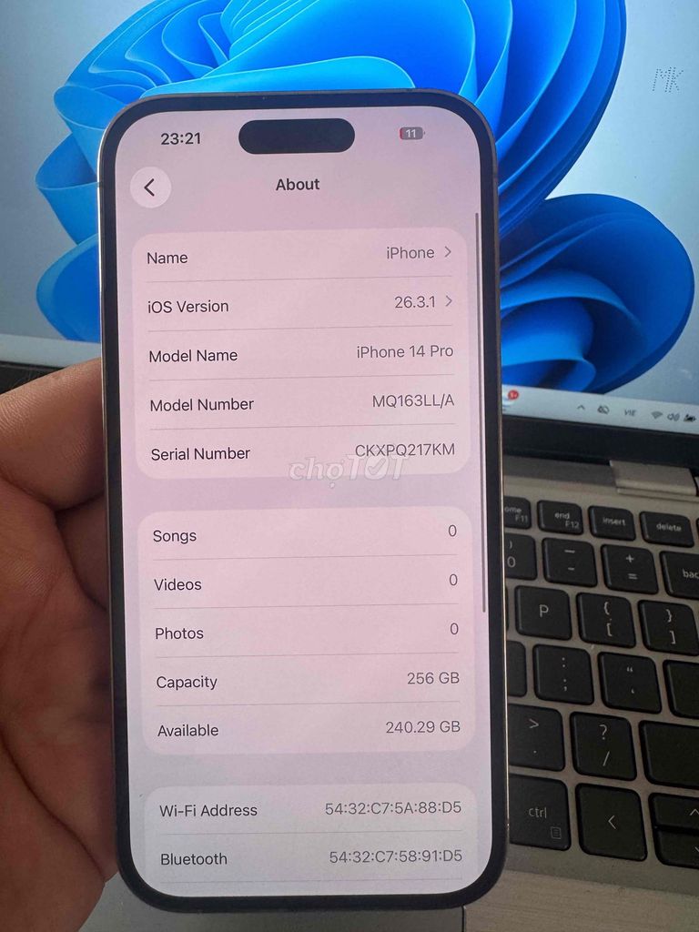 Apple iPhone 14 Pro 256GB Vàng. Mua bán Điện thoại tại Quận 6 Tp Hồ Chí Minh được đăng bởi QUỐC THIÊN BÁN GÓP 0 ĐỒNG  hình 1