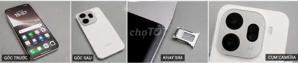 Oppo Find X9 Pro Trắng 16GB/512GB. Mua bán Điện thoại tại Huyện Đông Anh Hà Nội được đăng bởi Tên chưa cung cấp hình 1