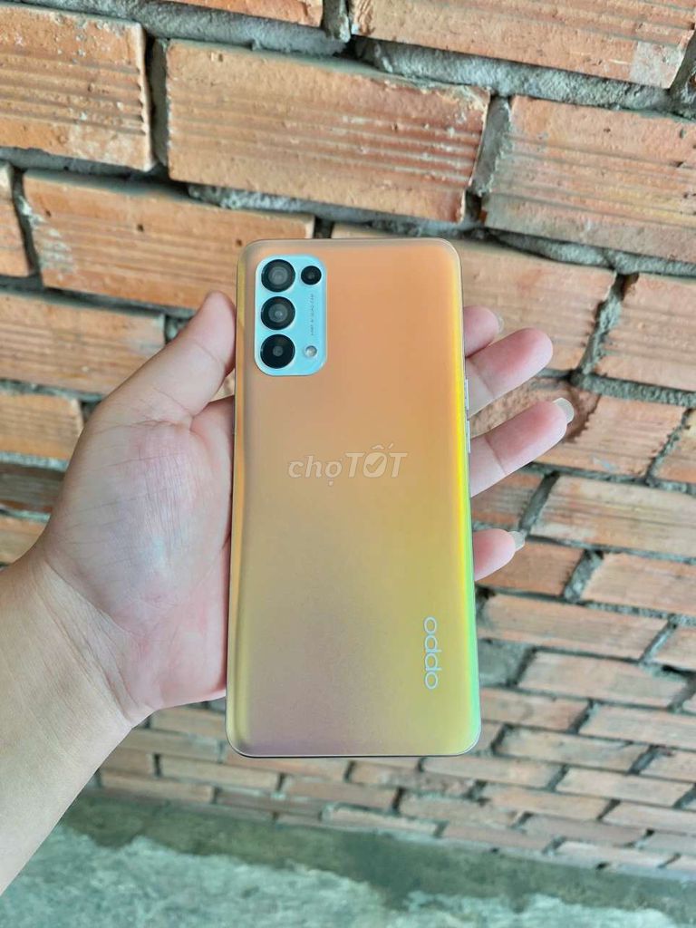 Oppo reno 5. RAM8 128GB.Chíp Snapdragon 720.