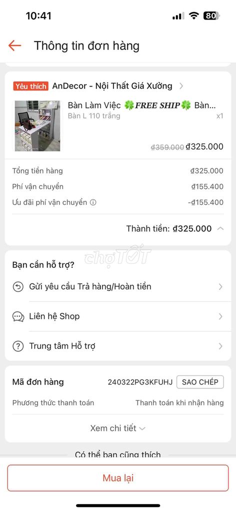 Bàn học còn mới 95%-Thủ đức