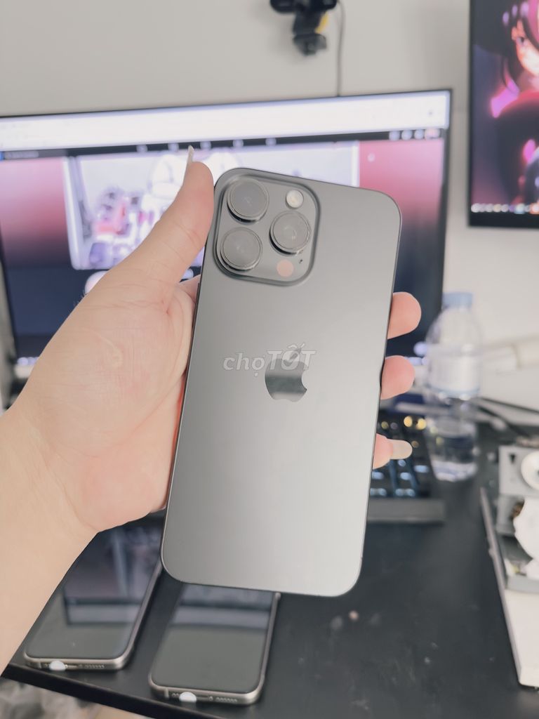 iPhone 15 Pro Max 256GB Xám. Mua bán Điện thoại tại Thành phố Thuận An Bình Dương được đăng bởi táo zin hình 1