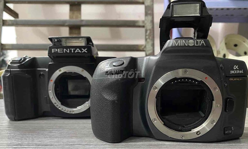Máy ảnh Minolta α 303si Super Đen. Mua bán Máy ảnh, Máy quay tại Huyện Nhà Bè Tp Hồ Chí Minh được đăng bởi cửa hàng ve chai tổng hợp hình 1