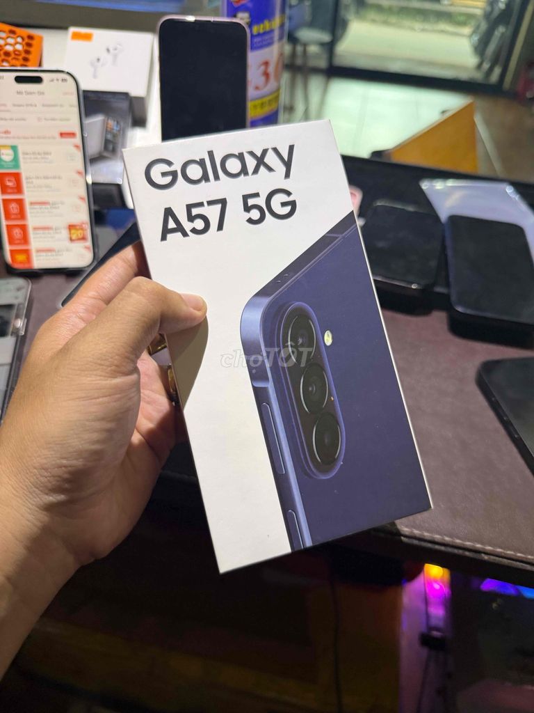 Samsung Galaxy A57 5G Mới nguyên seall. Mua bán Điện thoại tại Thành phố Thủ Đức Tp Hồ Chí Minh được đăng bởi Minh Sang Store Góp Bao Nợ Xấu hình 1