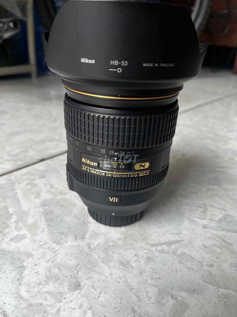 len Nikon 24-120 F4 Nano. Mua bán Máy ảnh, Máy quay tại Quận Tân Phú Tp Hồ Chí Minh được đăng bởi Tấn Anh  hình 1