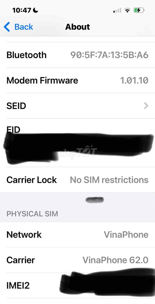 Apple iPhone 16e  iOS 18.3 128GB Đen. Mua bán Điện thoại tại Quận 3 Tp Hồ Chí Minh được đăng bởi Tran Thien hình 1