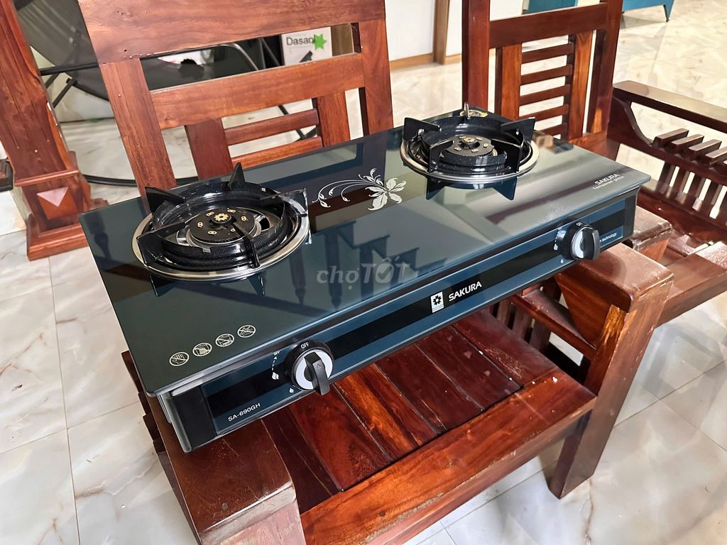 Bếp ga Sakura SA-690GH Đen. Mua bán Bếp, lò, đồ điện nhà bếp tại Thành phố Buôn Ma Thuột Đắk Lắk được đăng bởi Hồ Chí hình 1
