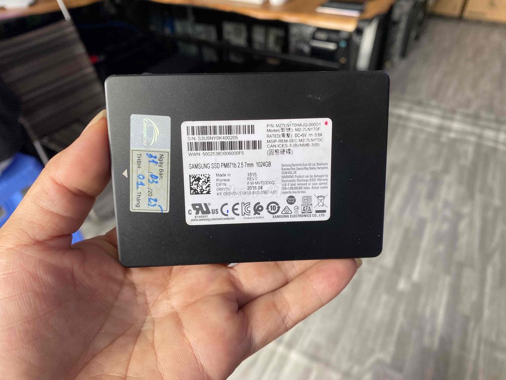 SẴN SSD 1TB SAMSUNG RIN AE LẮP MÁY BAO CHẤT LƯỢNG. Mua bán Linh kiện (RAM, Card...) tại Quận Gò Vấp Tp Hồ Chí Minh được đăng bởi ngọc trang hình 2