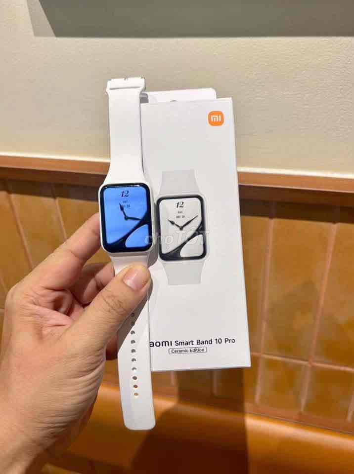Xiaomi Smart Band 10 Pro Gốm Trắng. Mua bán Thiết bị đeo thông minh tại Quận 10 Tp Hồ Chí Minh được đăng bởi Huyn Bin hình 1