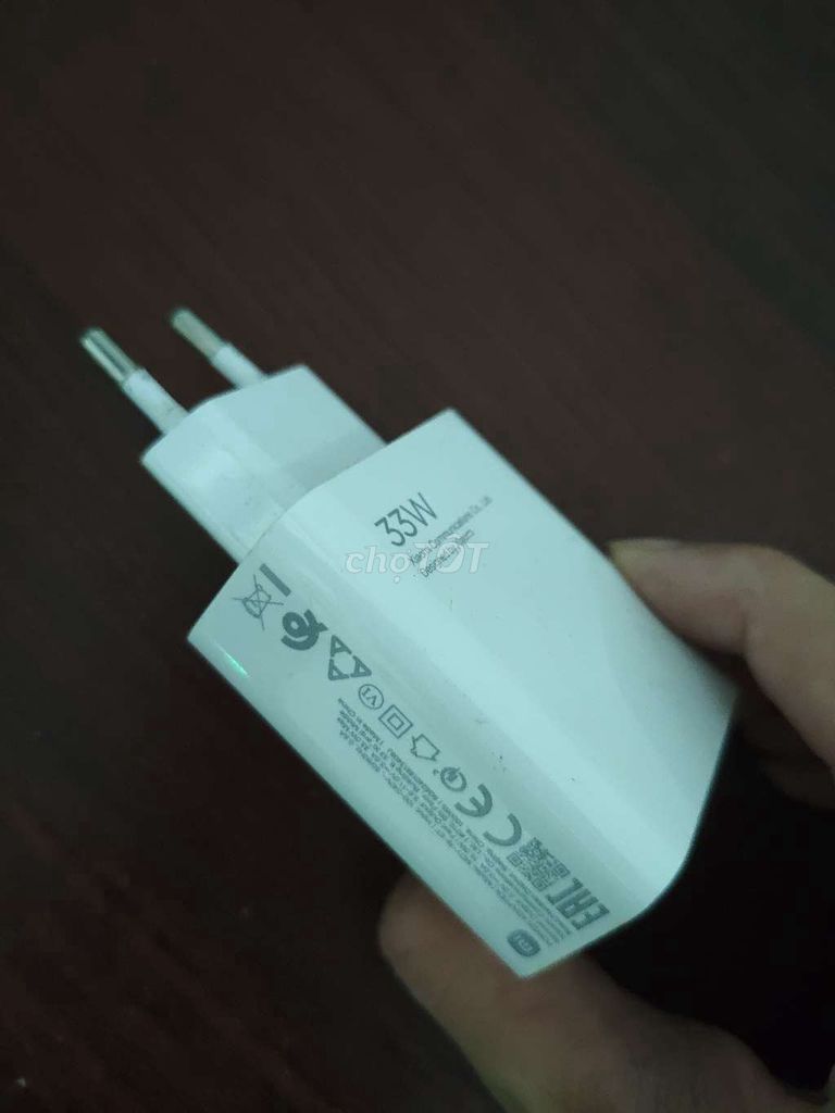 Củ sạc Xiaomi 33W Trắng Đã sử dụng. Mua bán Phụ kiện (Màn hình, Chuột...) tại Huyện Ea Kar Đắk Lắk được đăng bởi Chí Bảo Châu hình 1