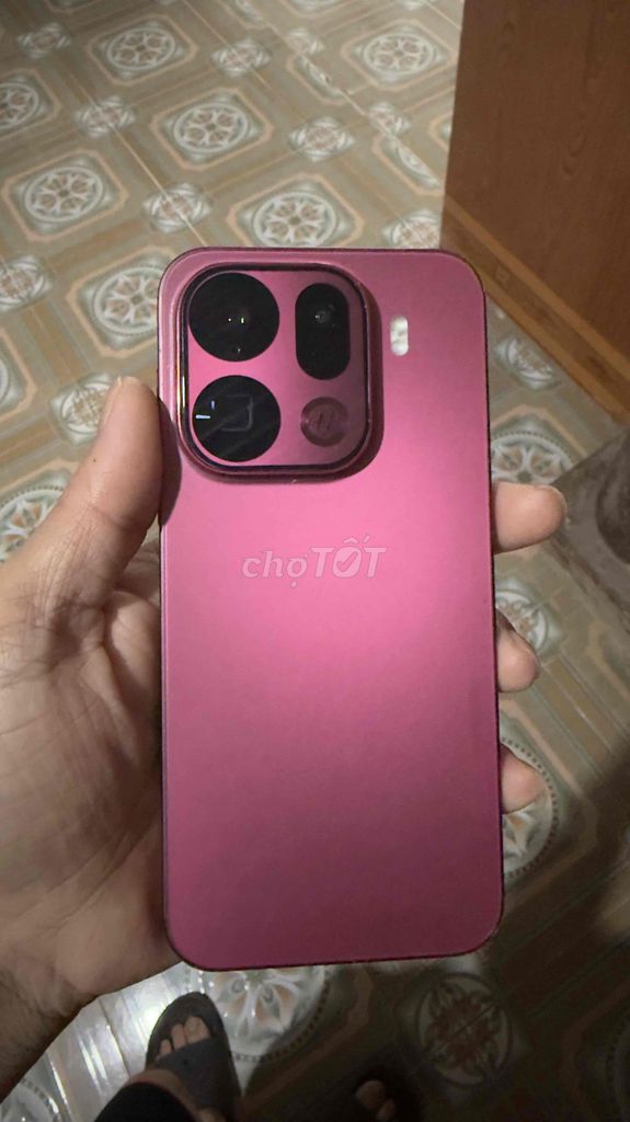 OPPO Find X9 Pro Hồng 512GB. Mua bán Điện thoại tại Huyện Nam Đàn Nghệ An được đăng bởi Đình Lực hình 1