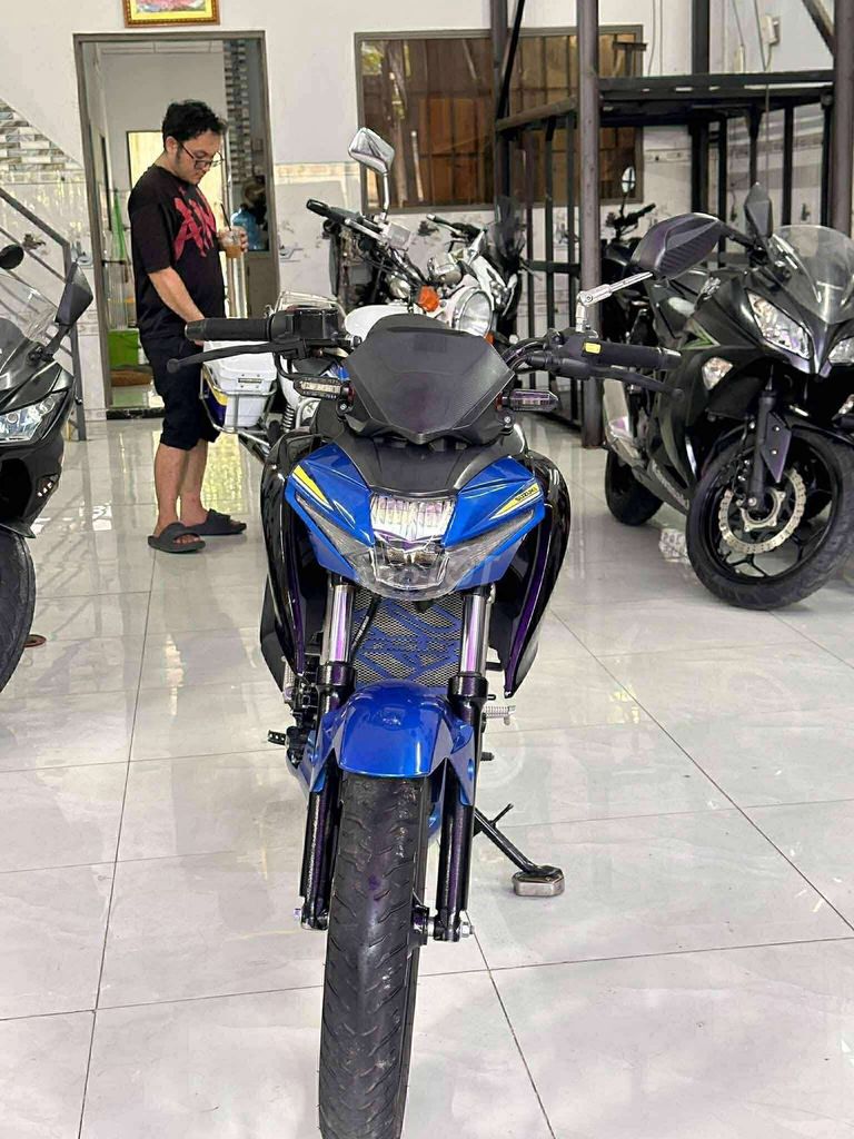 Suzuki Gsx S150 2017 Xanh đen. Mua bán Xe máy tại Huyện Bình Chánh Tp Hồ Chí Minh được đăng bởi Hoán Nguyễn hình 3