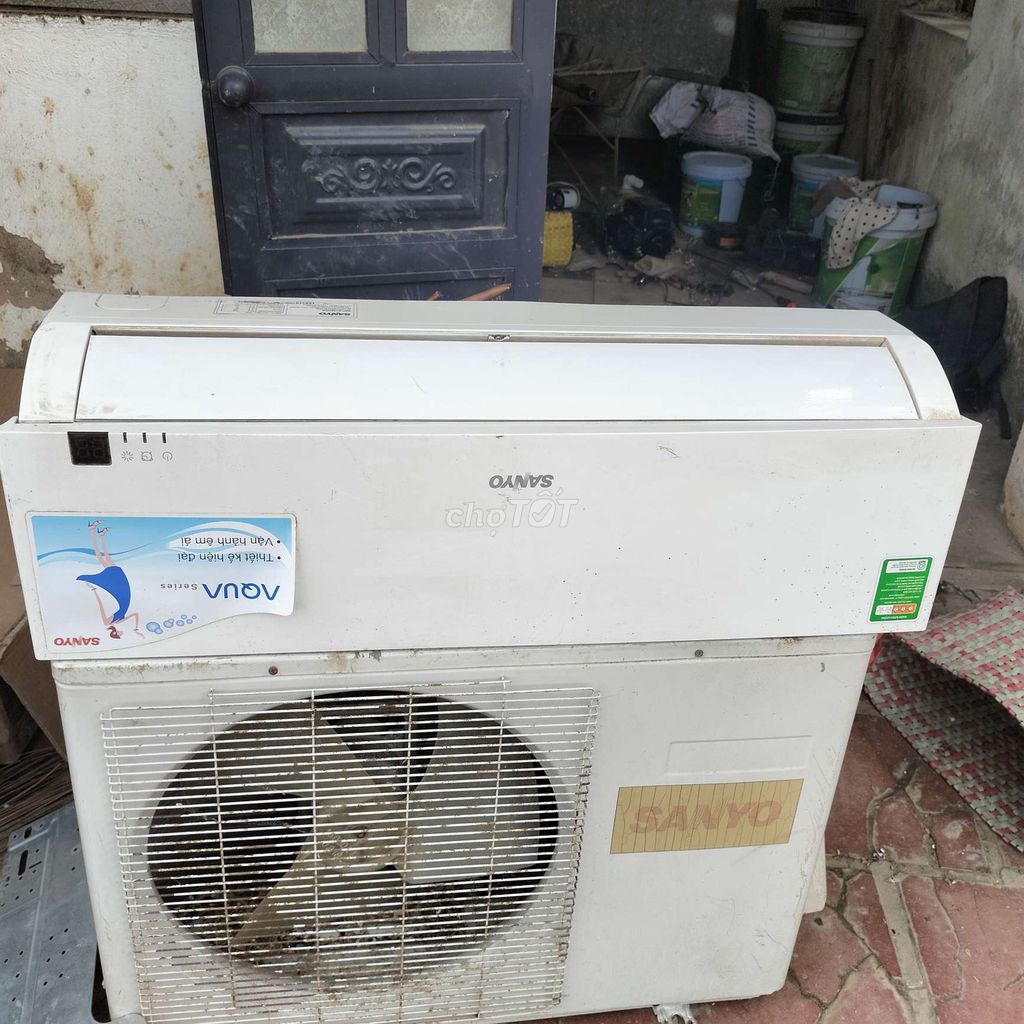 Điều hòa Sanyo 12000 BTU Trắng Đã sử dụng. Mua bán Máy lạnh, điều hoà tại Huyện Hà Trung Thanh Hóa được đăng bởi Thang Nguyen hình 1