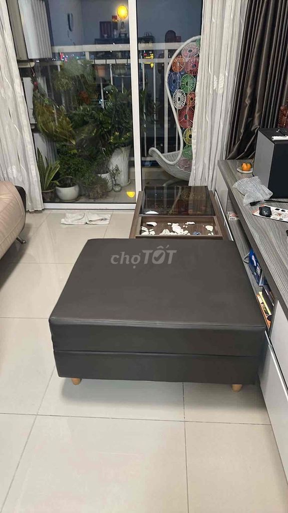 Ghế đôn Da xám 70x80cm. Mua bán Bàn ghế tại Quận Hải An Hải Phòng được đăng bởi Tôm Boy hình 1