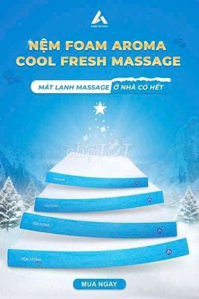Nệm Foam Aroma Cool Fresh Massage. Mua bán Giường, chăn ga gối nệm tại Thành phố Ngã Bảy Hậu Giang được đăng bởi Nem Gia Kho hình 1