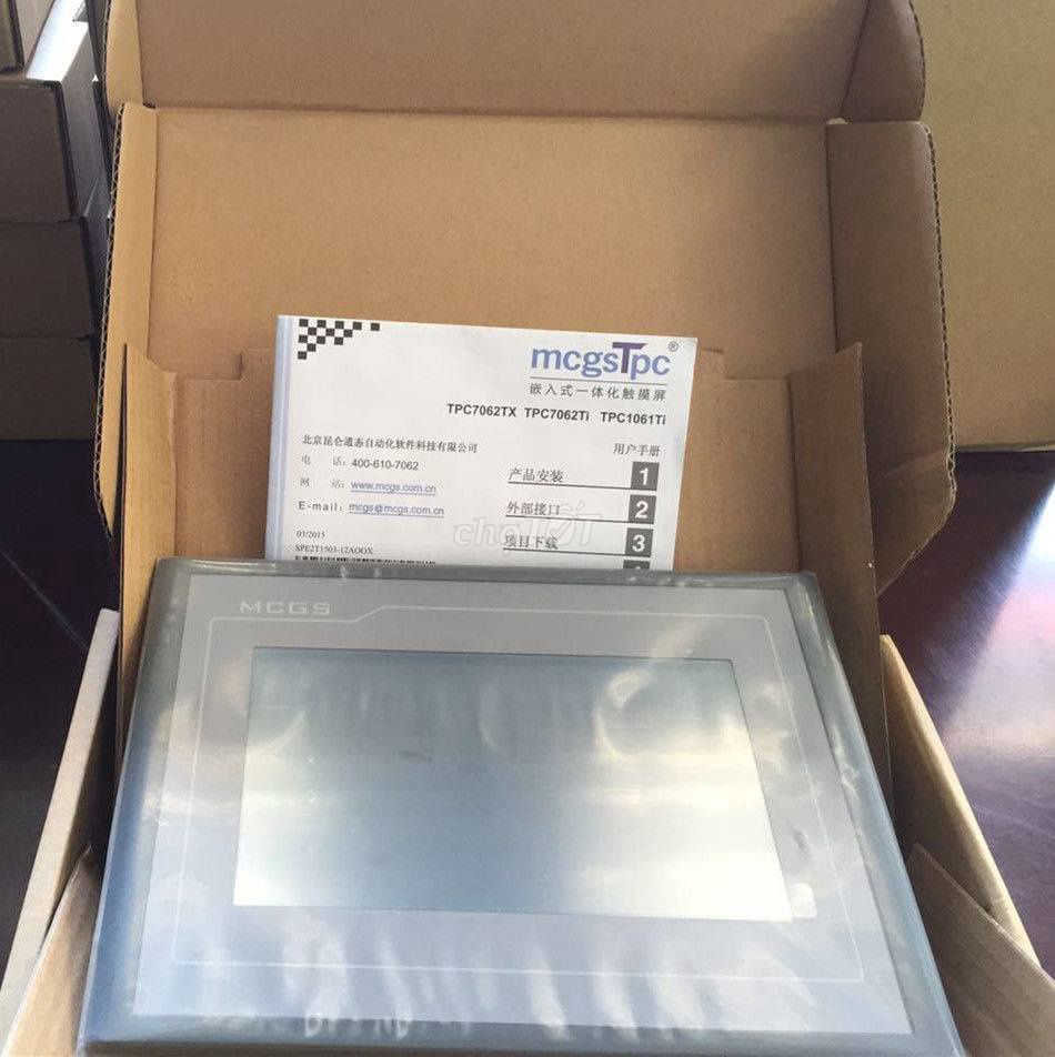 Màn hình HMI MCGS TPC7062Ti. Mua bán Phụ kiện (Màn hình, Chuột...) tại Quận 12 Tp Hồ Chí Minh được đăng bởi Mr Dũng hình 1