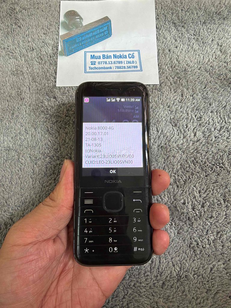 8000 2 sim 4G Wifi phát Wifi chính hãng FPT. Mua bán Điện thoại tại Quận 10 Tp Hồ Chí Minh được đăng bởi Mua Bán Nokia Cổ hình 1